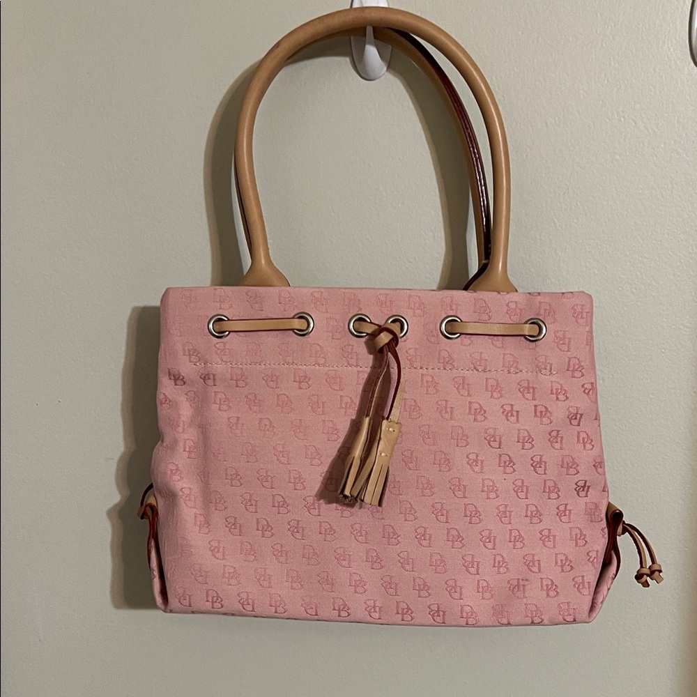 Dooney & Bourke Pink Monogram Tote